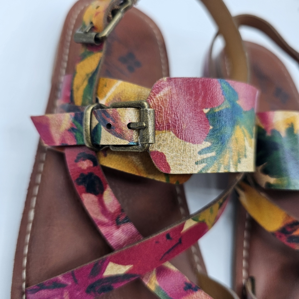 Patricia Nash Fidella Spring Multi Sandals - Picture 3 of 15